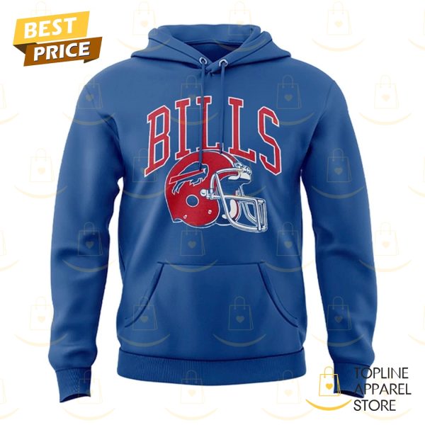 Buffalo Bills Helmet Retro Hoodie