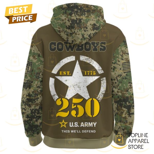 Personalized DAL-Army 250th Birthday Hoodie