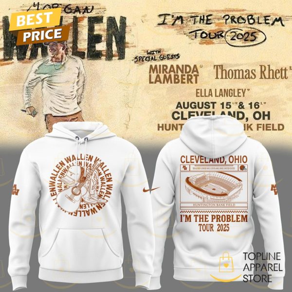 Wallen x Cleveland Browns Im The Problem Tour Hoodie