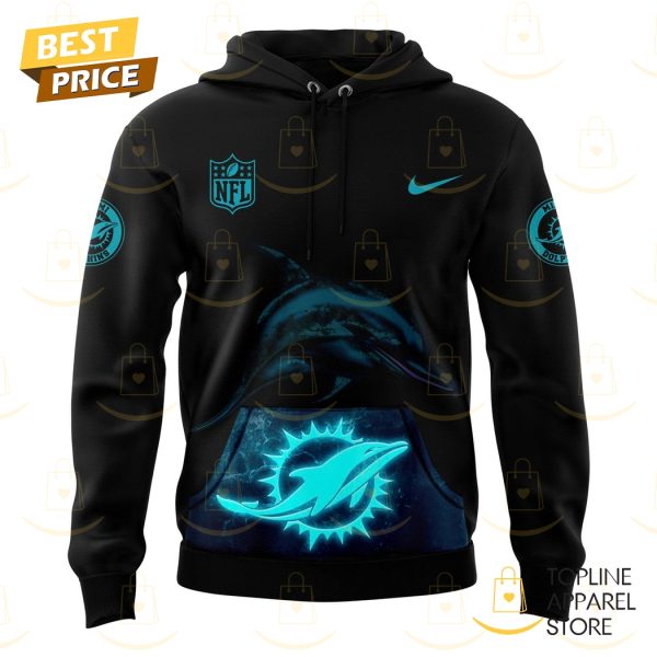 Miami Dolphins 2025 Phinsup Black Hoodie