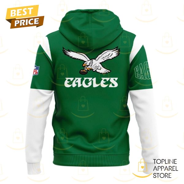 2025 Kelly Green Philadelphia Eagles Zip Hoodie