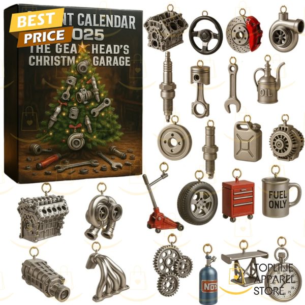 2025 Advent Calendar  The Gearhead Christmas Garage