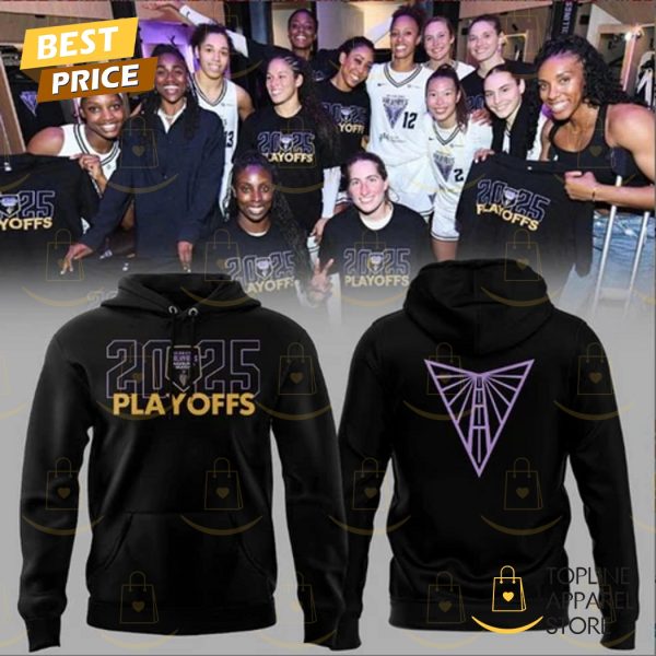 2025 Golden State Valkyries Playoff Hoodie – Black