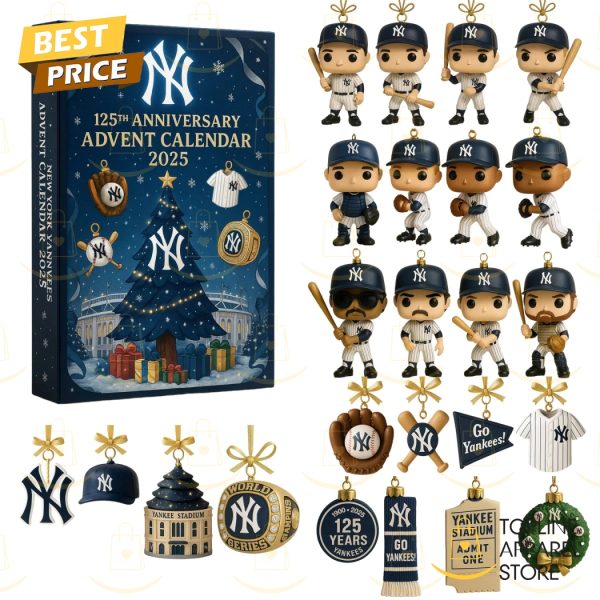2025 New York Yankees 125th Anniversary Advent Calendar