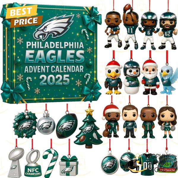 2025 Philadelphia Eagles Advent Calendar