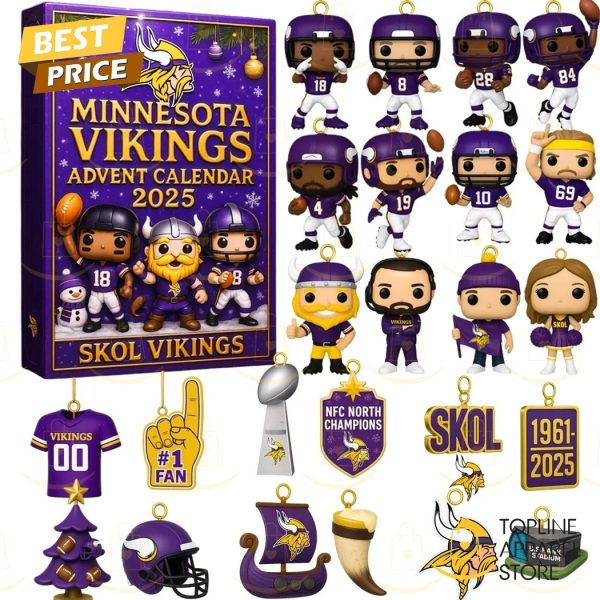 2025 Skol Vikings Advent Calendar