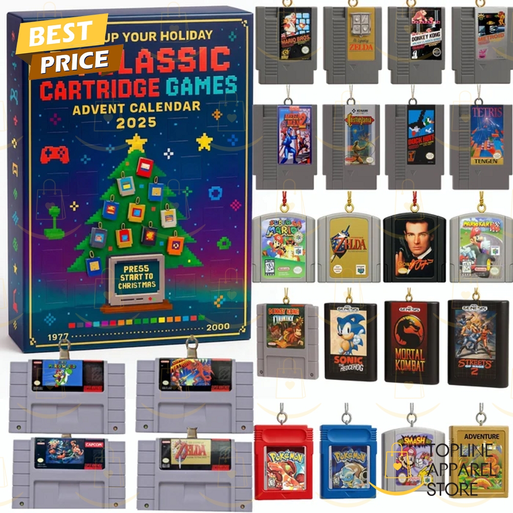 24 Classic Cartridge Game Advent Calendar 24 Classic Cartridge Game Advent Calendar