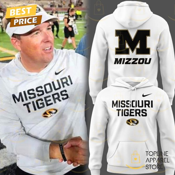 Missouri Tigers 2025 Design White Hoodie