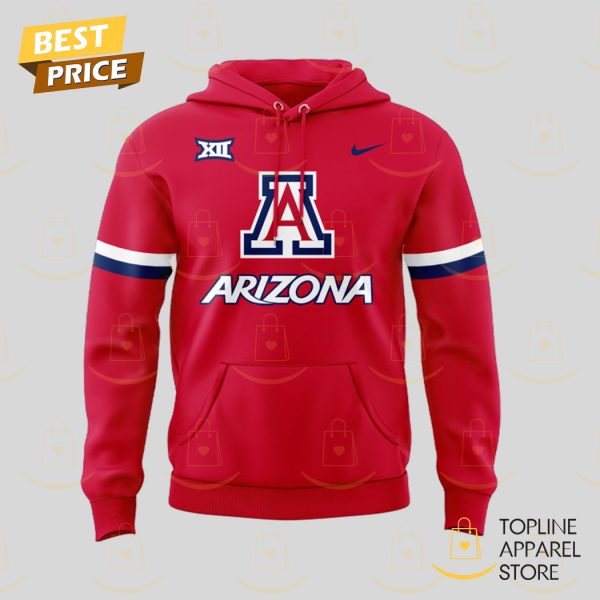 Arizona Wildcats Football 2025 Hoodie – Red