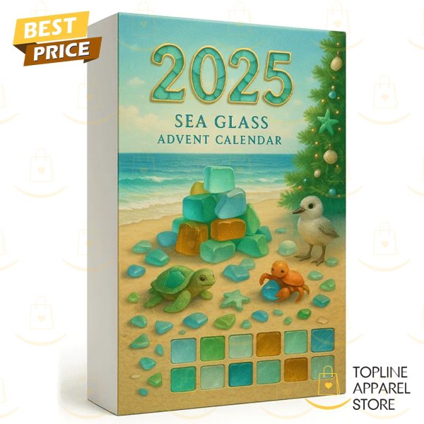 Sea Glass Christmas Tree Advent Calendar