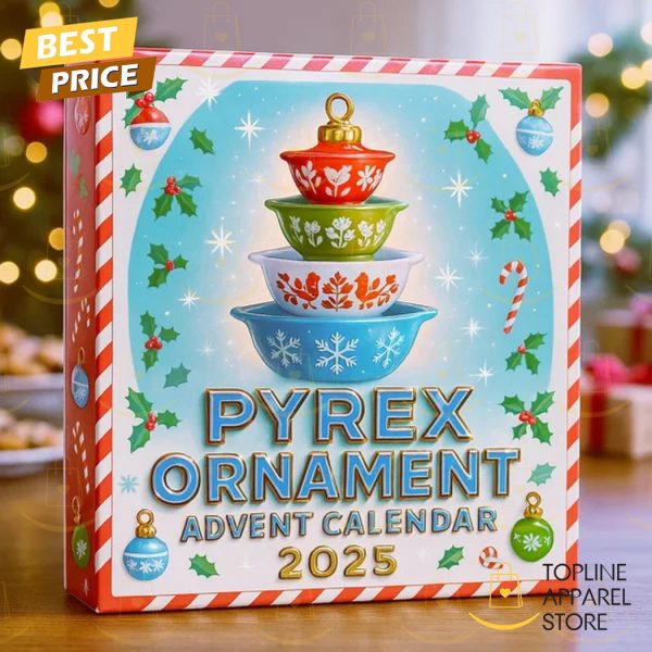 Pyrex Ornament Advent Calendar