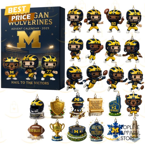 2025 Michigan Wolverines Advent Calendar