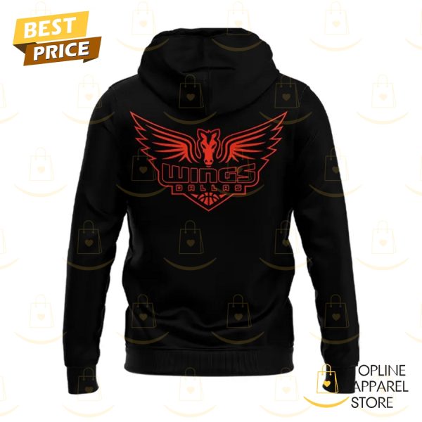 Stranger Things Dallas Wing Black Hoodie