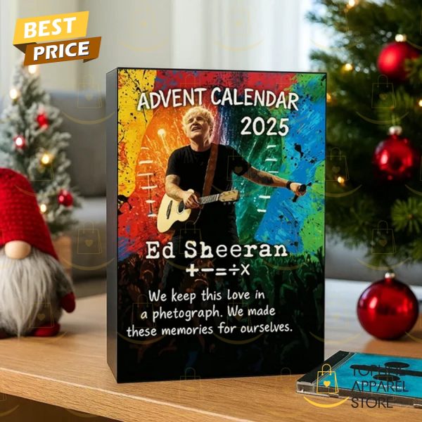 Ed Sheeran Advent Calendar