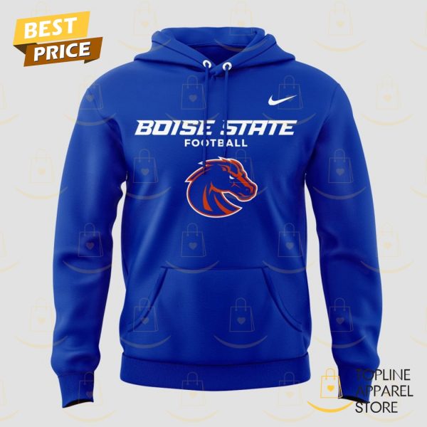 Boise State Broncos Football Mental Health Matters Hoodie – Blue