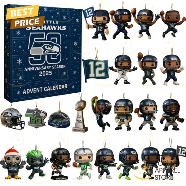 2025 Seahawks 50TH Anniversary Advent Calendar