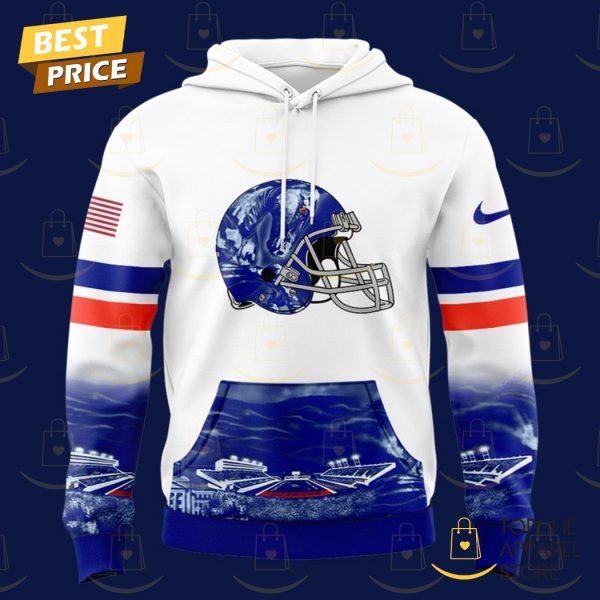 Boise State Broncos 2025 White Hoodie