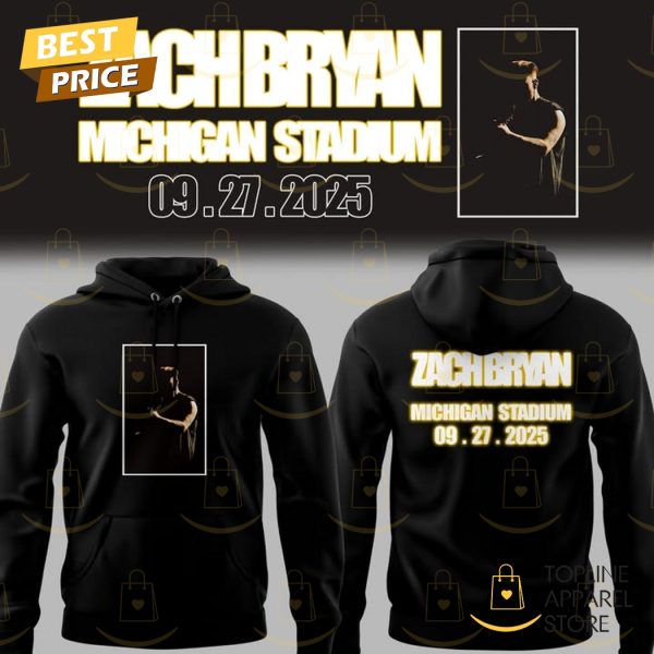Zach Bryan Tour Michigan Stadium Hoodie