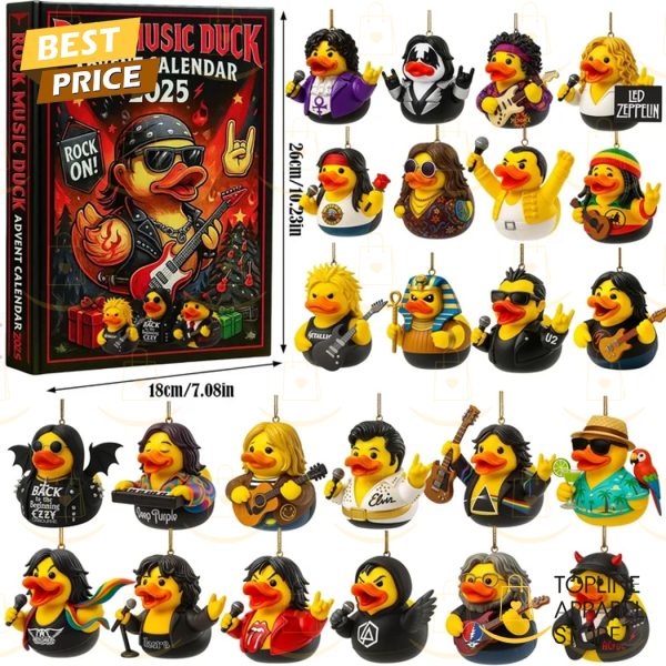 Rock Music Duck Advent Calendar