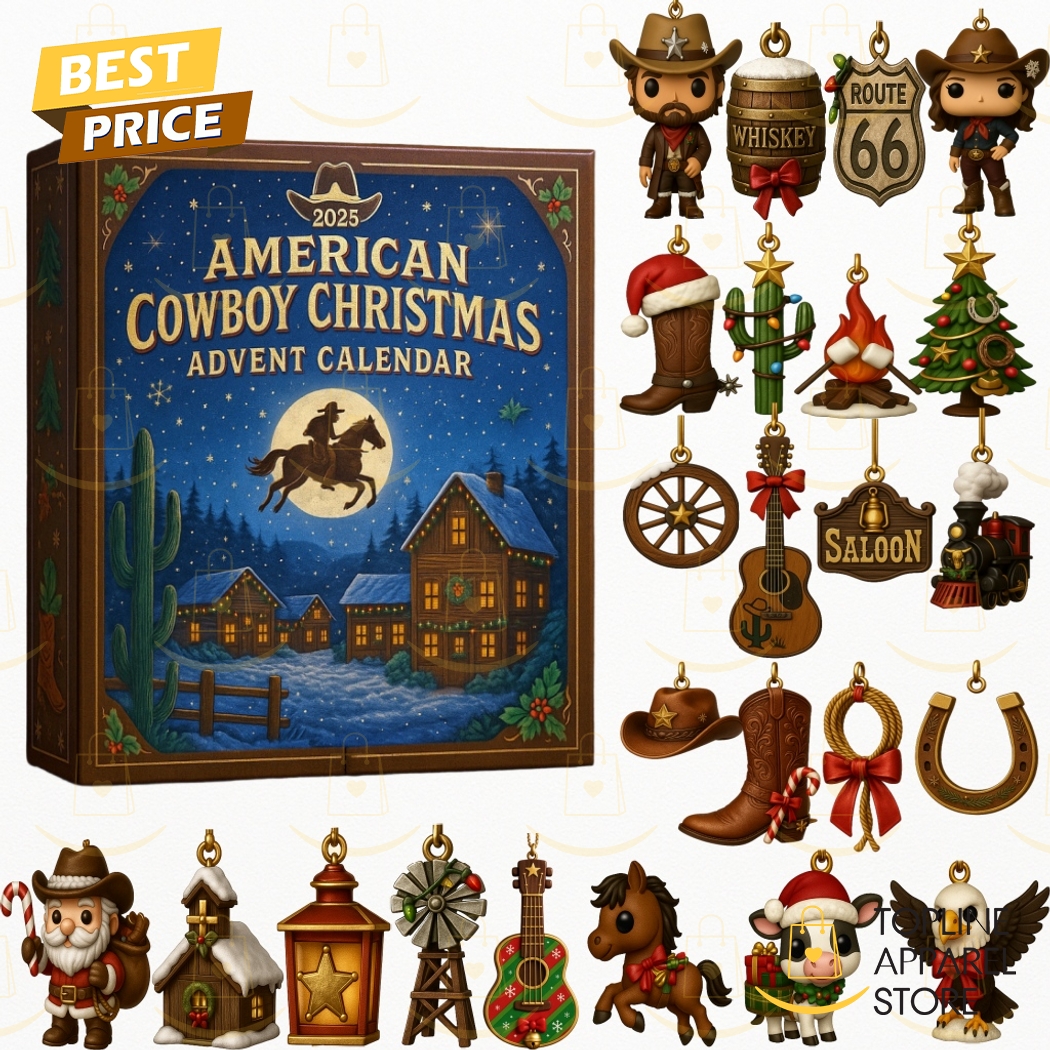 American Cowboy Christmas Advent Calendar American Cowboy Christmas Advent Calendar