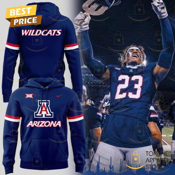 Arizona Wildcats Football 2025 Blue Hoodie