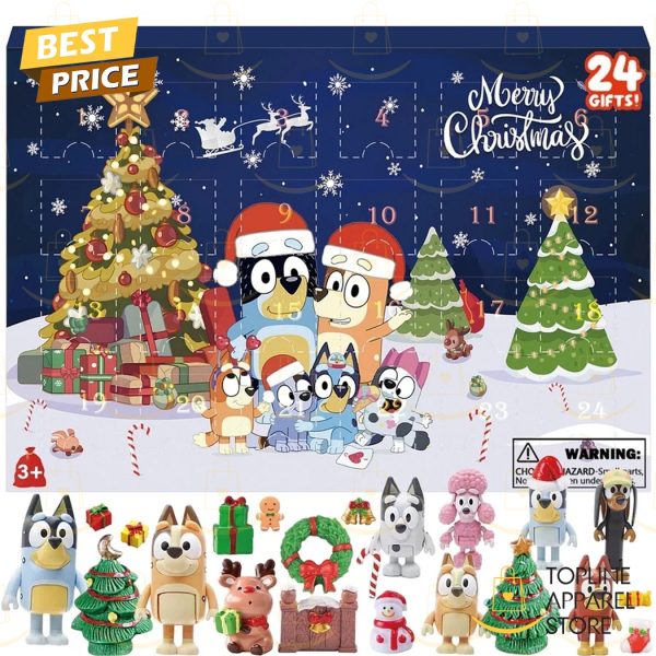 Bluey Christmas Advent Calendar