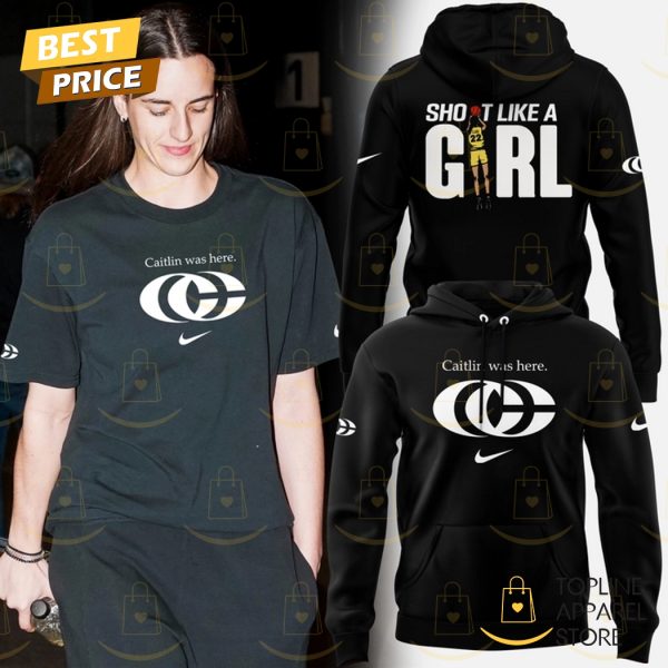 Caitlin Clark Shoot Like A Girl Design Hoodie