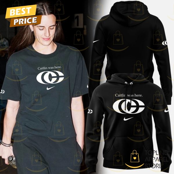 Caitlin Clark Wear Her Logo Design Hoodie – Black