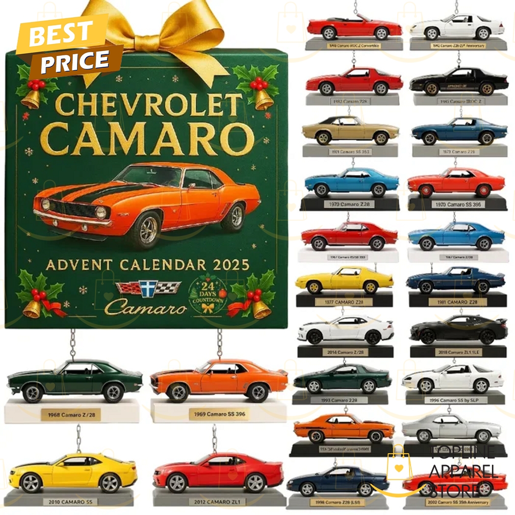 Chevrolet Camaro Advent Calendar Chevrolet Camaro Advent Calendar