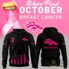 Denver Broncos Breast Cancer Awareness 2025 Pink Hoodie