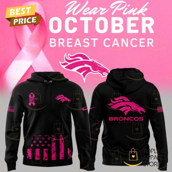 Denver Broncos Breast Cancer Awareness 2025 Hoodie