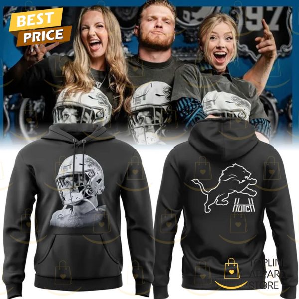 Detroit Lions Aidan Hutchinson Gray Hoodie