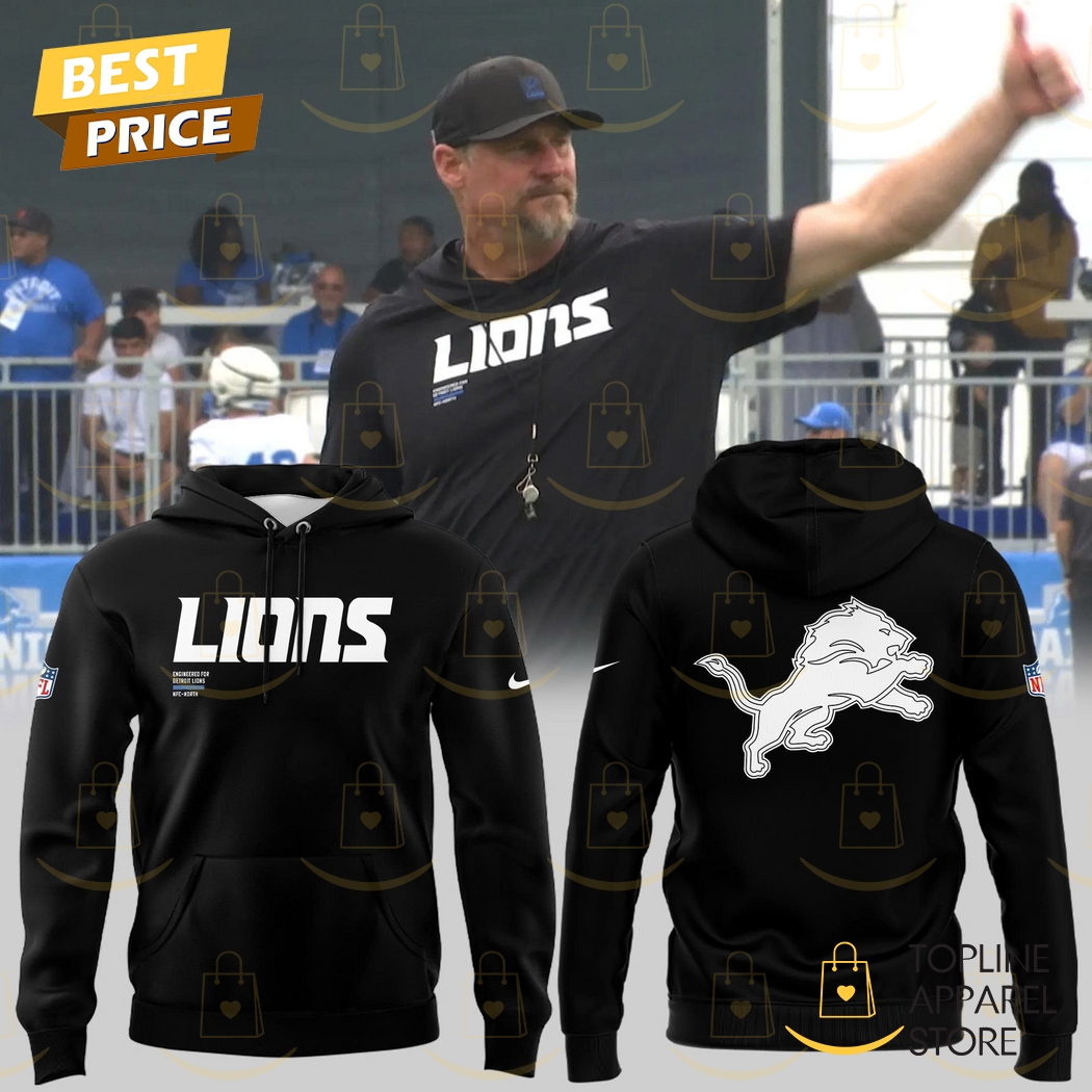 Detroit Lions Dan Campbell 2025 Hoodie Detroit Lions Dan Campbell 2025 Hoodie