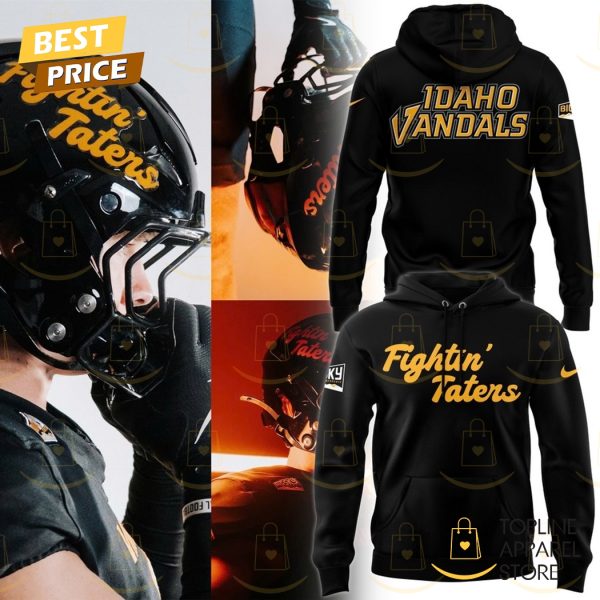 Idaho Vandals Fightin Taters Hoodie – Black