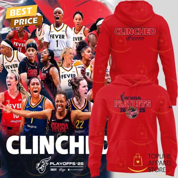 Indiana Fever WNBA 2025 Playoffs Hoodie