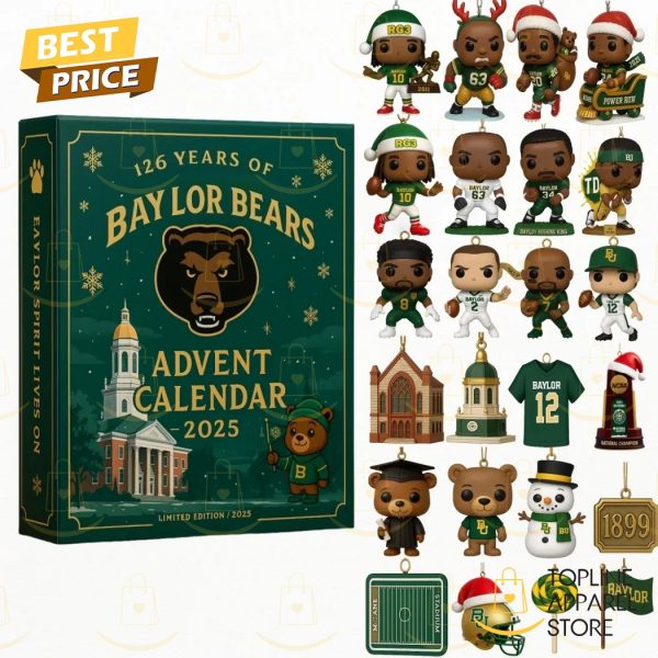 2025 Baylor Bears 126th Anniversary Advent Calendar