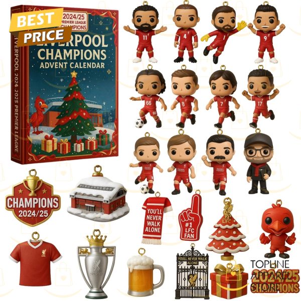 Liverpool 2024-25 Premier League Champions Advent Calendar