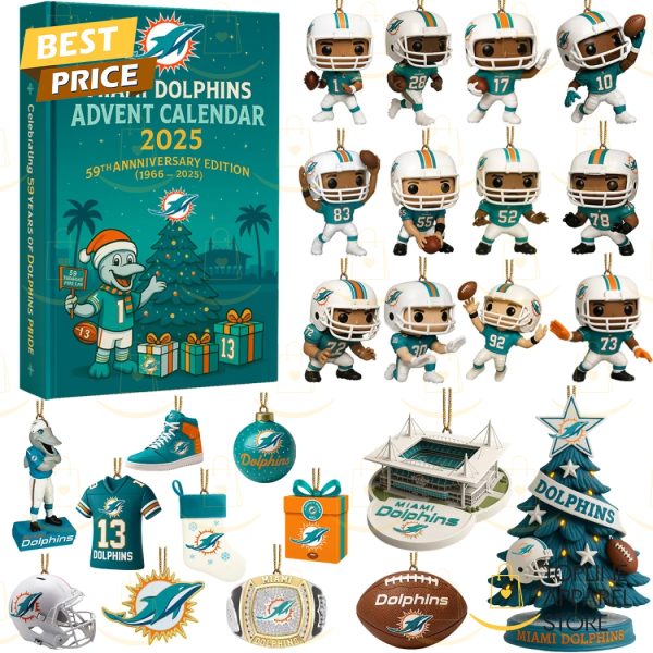 Miami Dolphins Advent Calendar