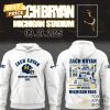 Michigan Zach The Quittin Time Tour 2025 Michigan Fan Hoodie – Blue