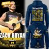Michigan Zach The Quittin Time Tour 2025 Michigan Fan Hoodie