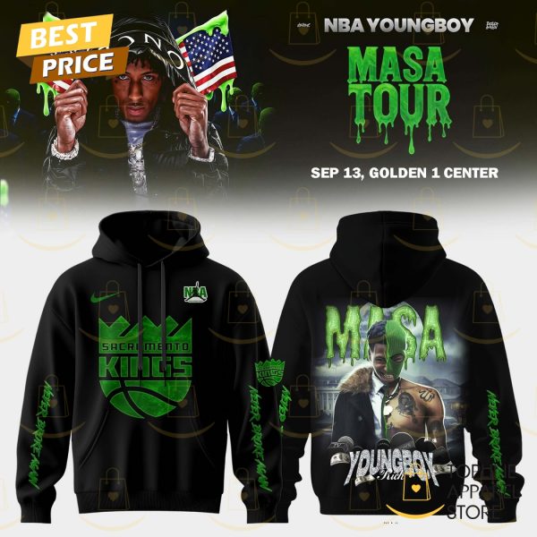 Sacramento Kings Young Boy MASA Tour 2025 Hoodie