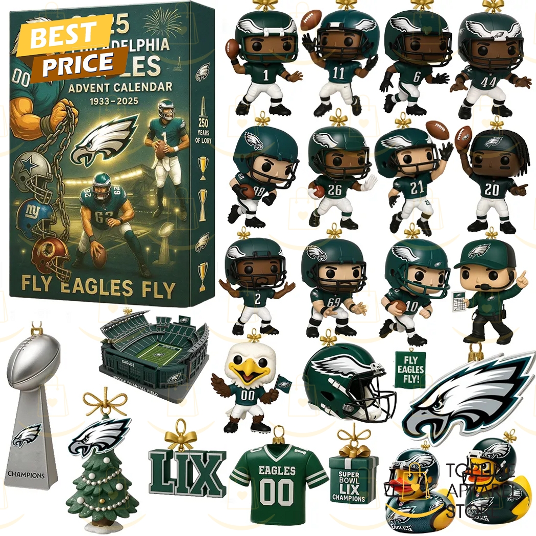 Philadelphia Eagles 250th Anniversary Advent Calendar Philadelphia Eagles 250th Anniversary Advent Calendar