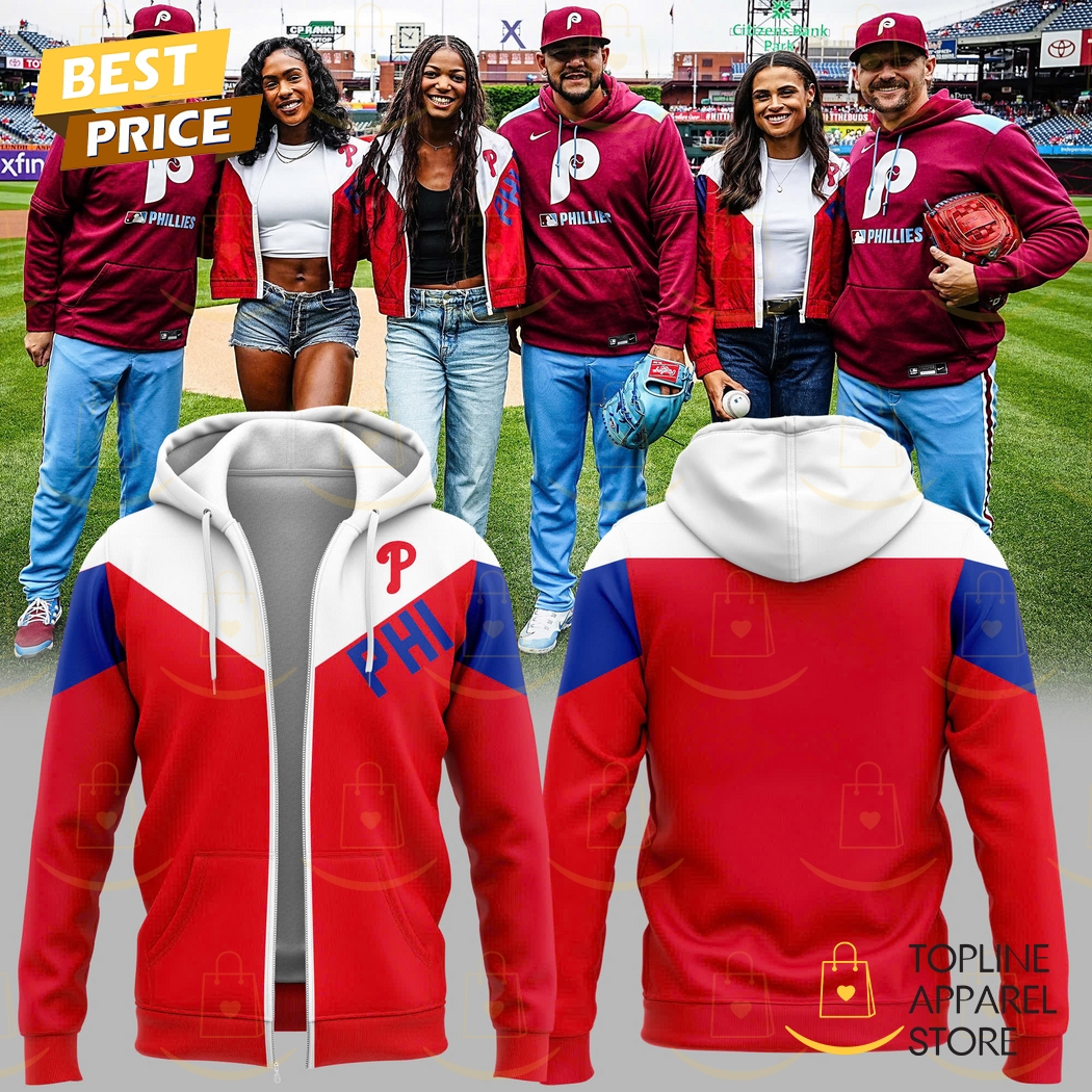 Philadelphia Phillies 2025 Zip Hoodie Philadelphia Phillies 2025 Zip Hoodie