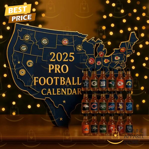 Pro Football Whiskey Advent Calendar