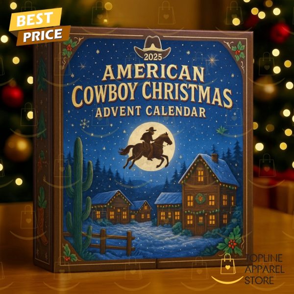 American Cowboy Christmas Advent Calendar