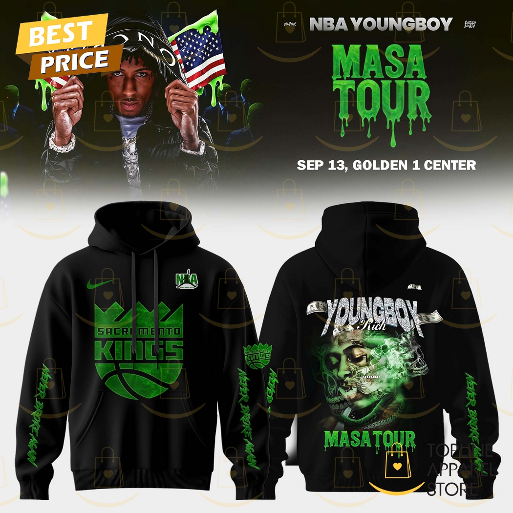 Sacramento Kings Young Boy MASA Tour Merch Hoodie Sacramento Kings Young Boy MASA Tour Merch Hoodie