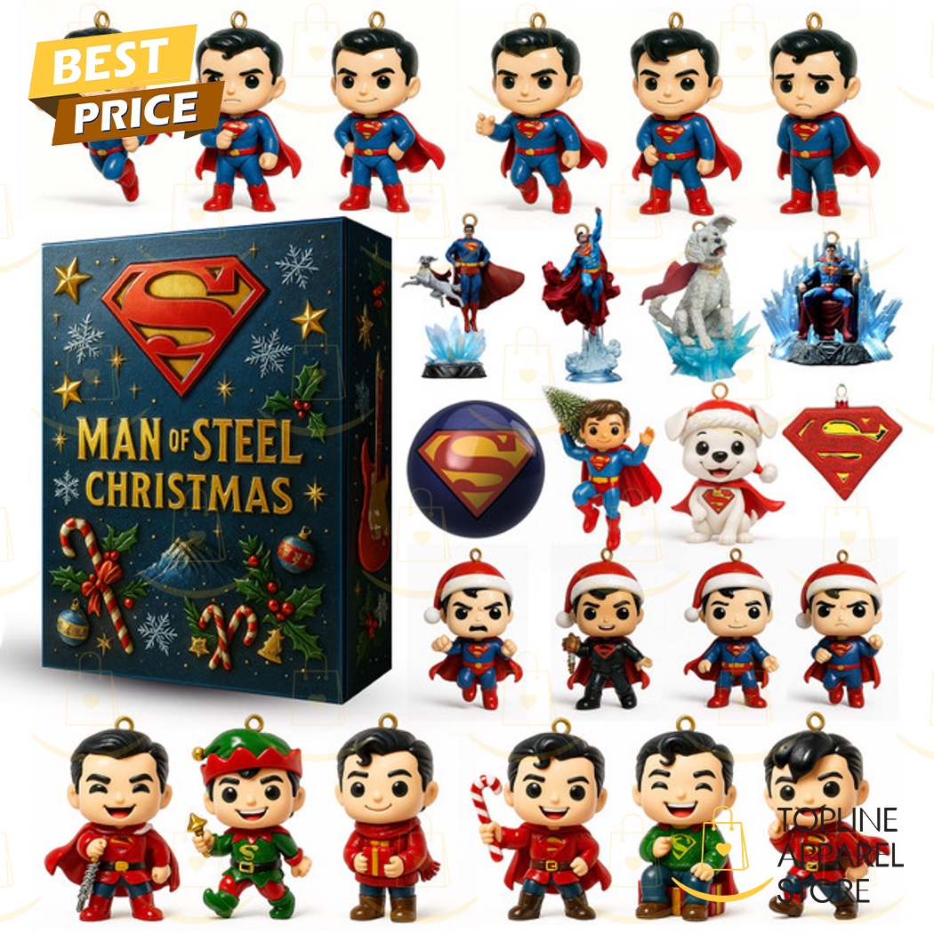 Superman Man Of Steel Christmas Advent Calendar Superman Man Of Steel Christmas Advent Calendar