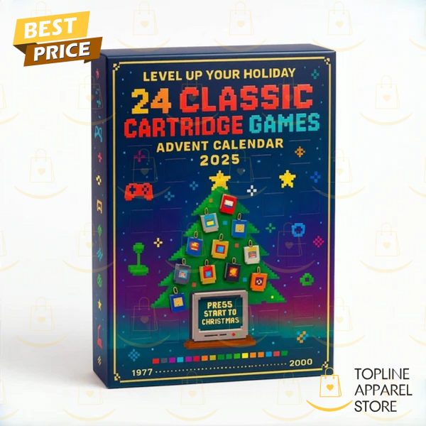 24 Classic Cartridge Game Advent Calendar
