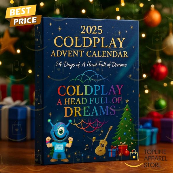 Coldplay A Head Full Of Dreams Advent Calendar