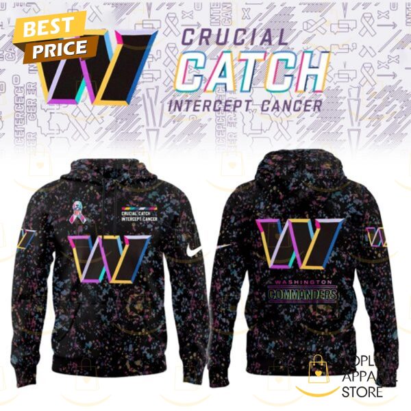 Washington Commanders Crucial Catch Limited Hoodie